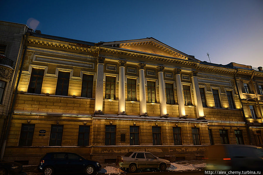 фасад созданный гением Джакомо Кваренги Санкт-Петербург, Россия