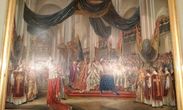 Сцена коронации короля Карла XIV Юхана (бывшего маршала Франции Бернадота)
