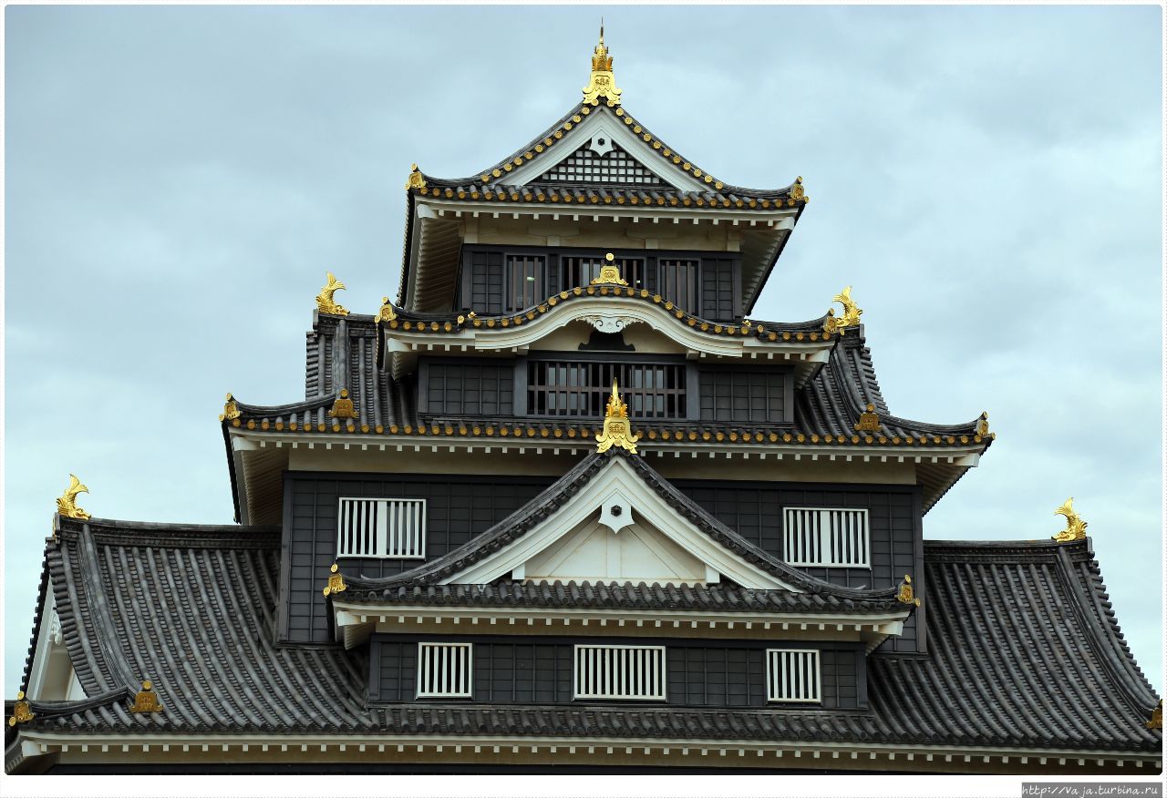 Замок Окаяма Окаяма, Япония