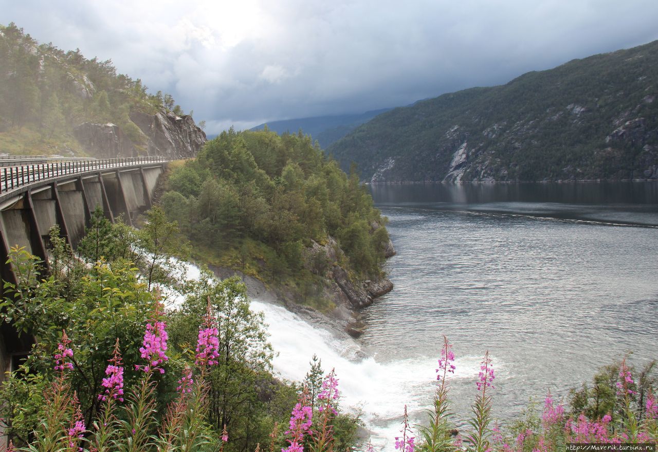 Живописные водопады Хардангервидда Хардангервидда Национальный Парк, Норвегия