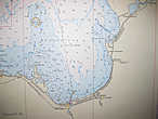 Карта Волховской губы Ладожского озера