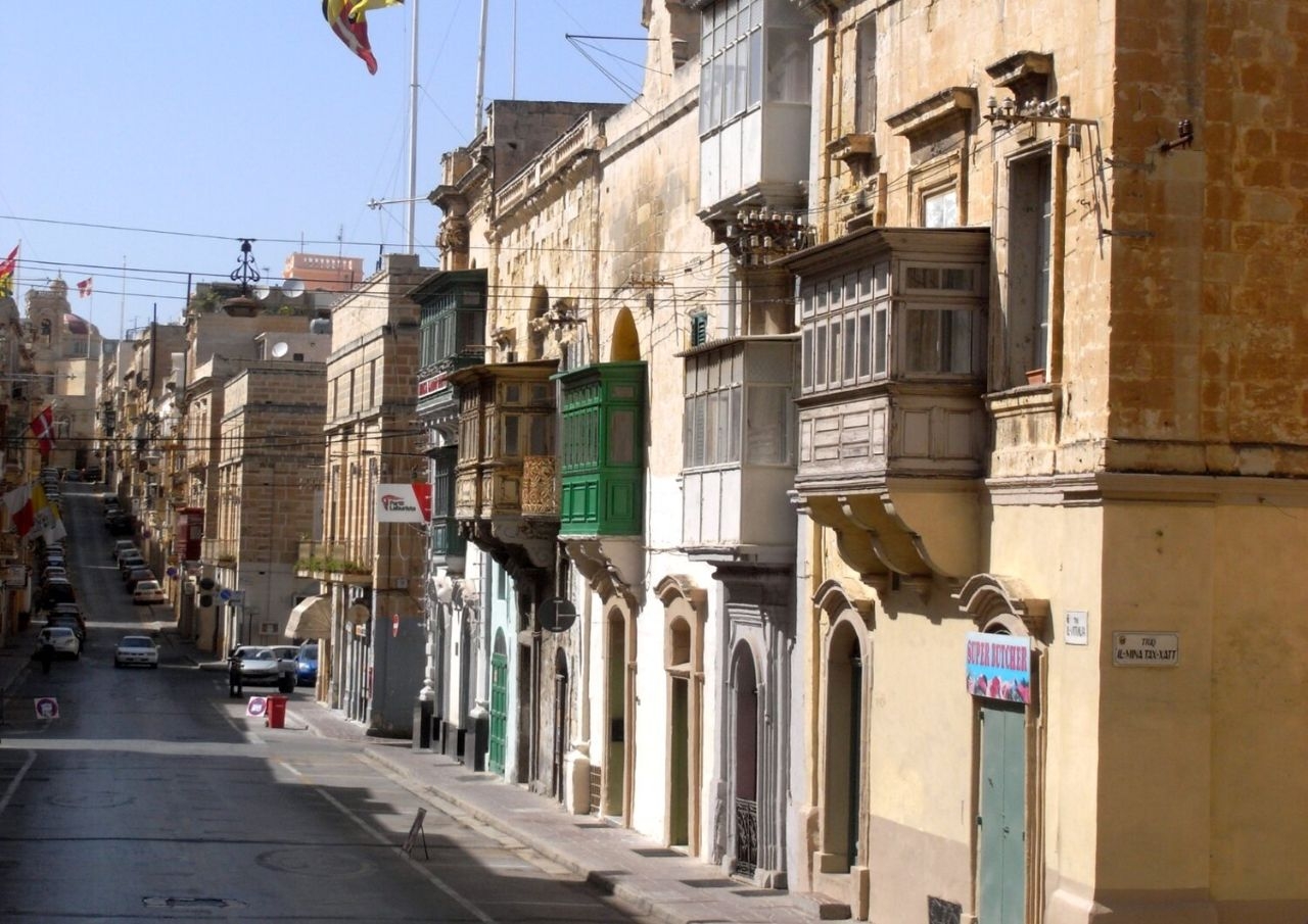 Город Senglea улица Виктории (Victory street) Сенглеа, Мальта