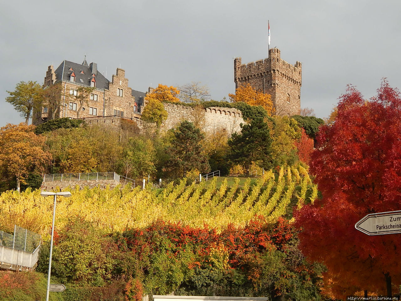 Бург Клопп — в древние времена — рейнская таможня, а теперь 3-х звездочный ресторан Бинген-на-Рейне, Германия Бург Клопп — в древние времена — рейнская таможня, а теперь 3-х звездочный ресторан Бинген-на-Рейне, Германия