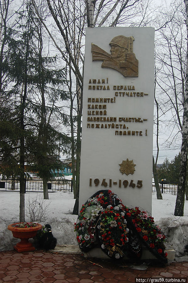 Памятник погибшим воинам в Путилково Путилково, Россия
