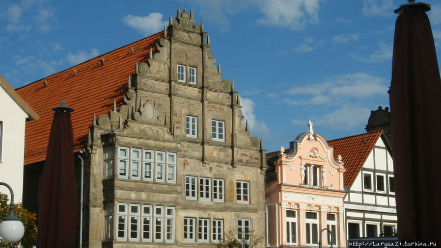 Одно из немногих сохранившихся с времён Ренессанса каменное здание 1610 г. Несколько столетий в нём была городская пивоварня. Штадтхаген, Германия