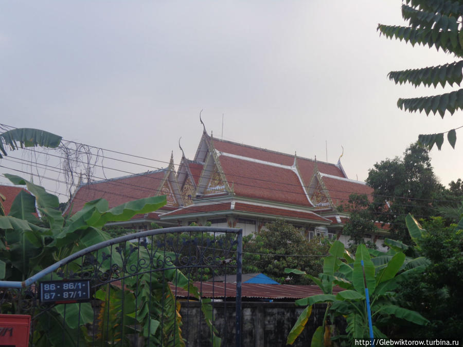 Посещение вата Кланг Пак Пак-Крет, Таиланд