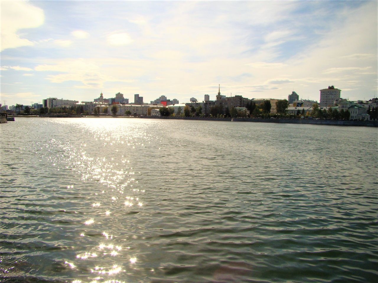 Городской пруд Екатеринбург, Россия