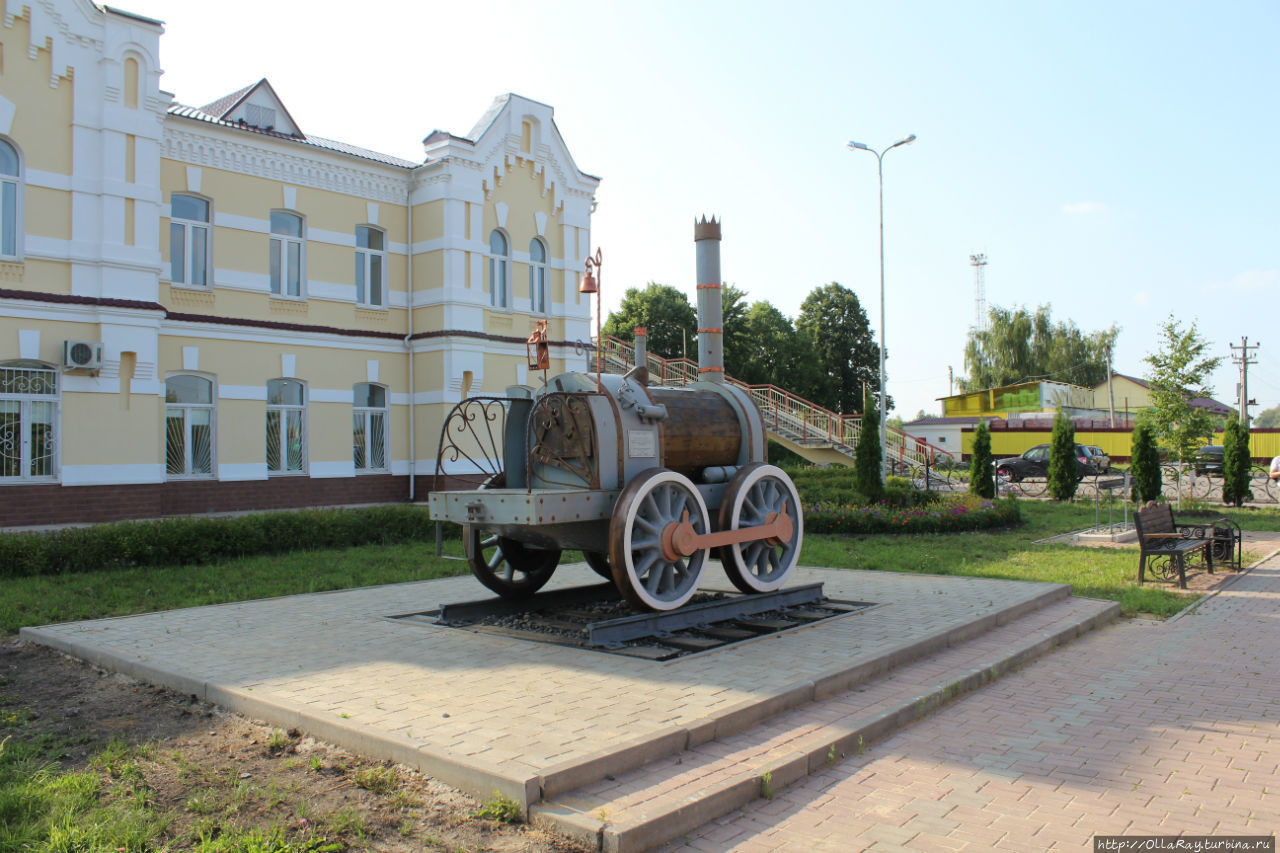 Паровоз Черепановых. Венёв, Россия