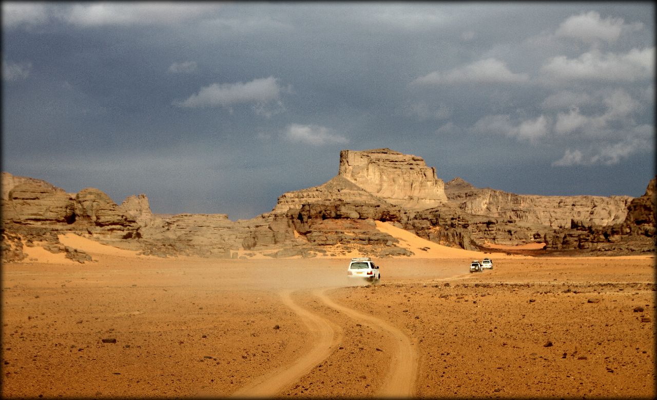 Алжирская Сахара, день второй — по долинам и по взгорьям Тассилин-Адджер Национальный Парк, Алжир