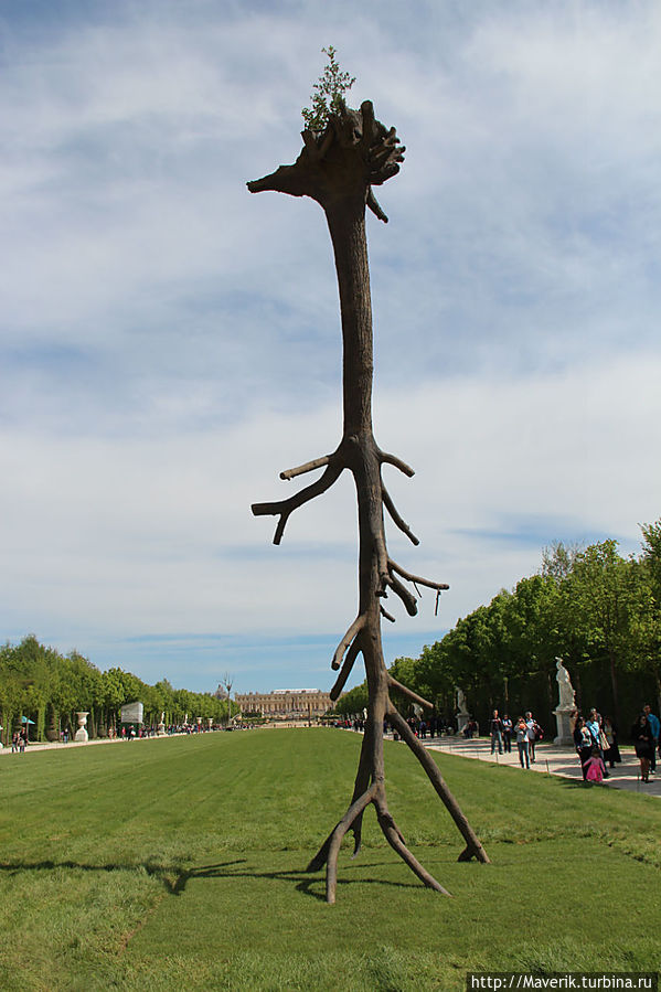Прогулка по Версальскому парку Версаль, Франция