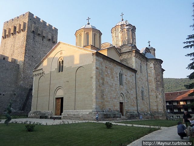 Замок-монастырь Манасия, что невдалеке от г. Деспотовац.