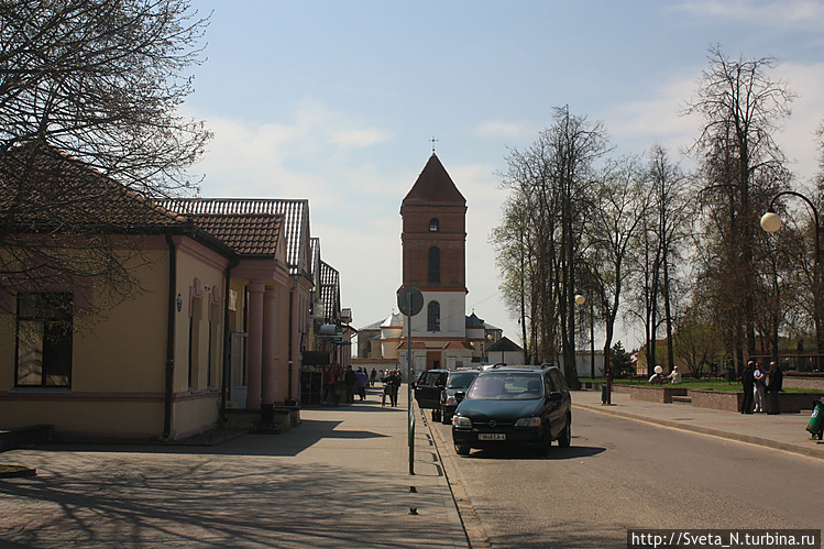 Центр посёлка Мир Центр посёлка Мир