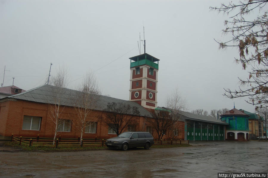 . Здание бывшей пожарной части «Михайловская» Уральск, Казахстан