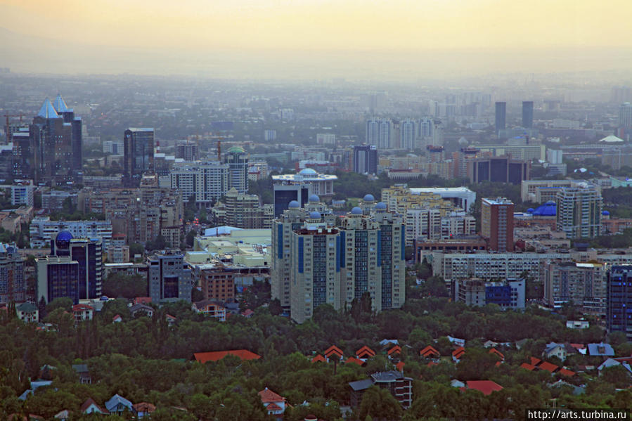 Кок-Тобе смотровая площадка Алматы