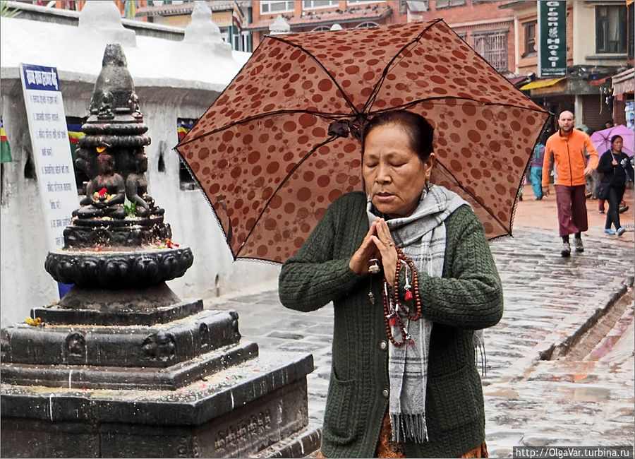 Сдержанный зонтик Катманду, Непал