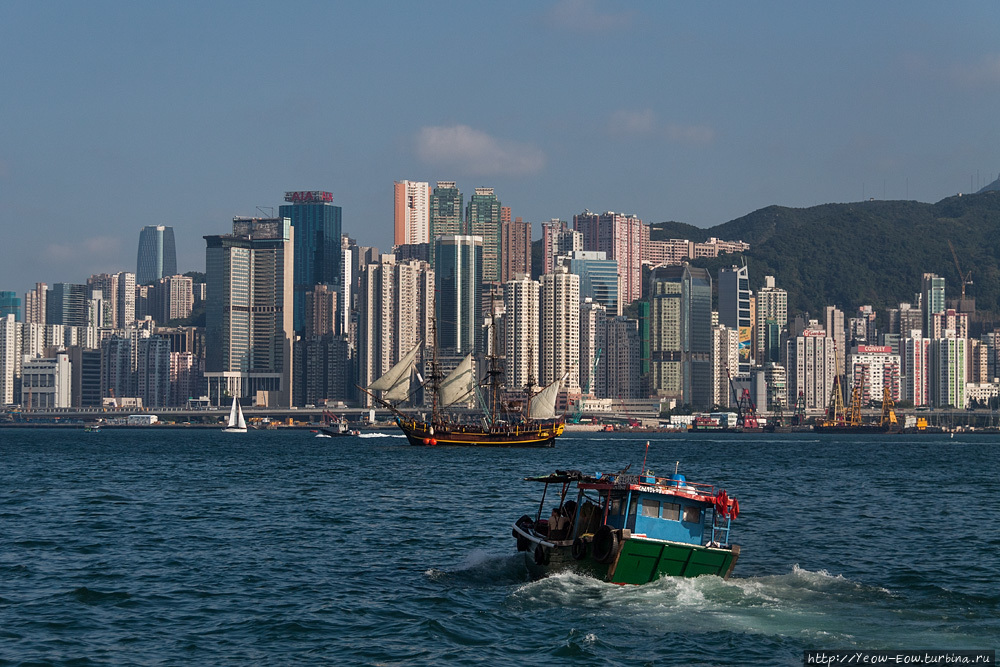 Материковый Гонконг - полуостров Коулун