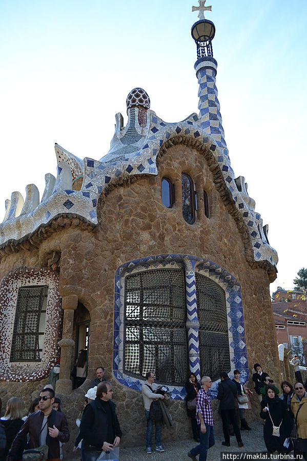 Пряничный домик. Барселона, Испания