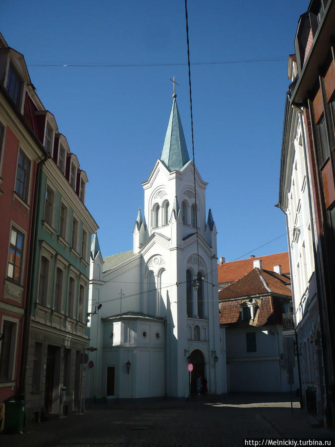 Костел Скорбящей Богоматери Рига, Латвия