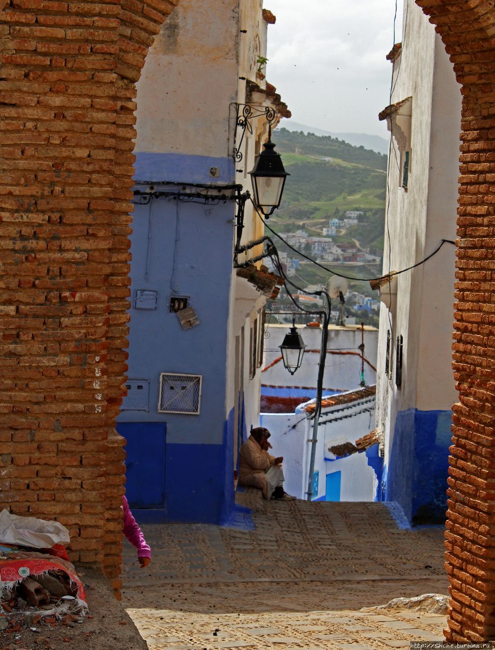 Внешние городские стены Шефшауэн, Марокко