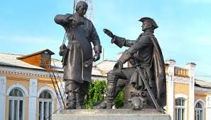 Памятник Петру Первому и Михаилу Сердюкову / Monument of Peter the Great and Mikhail Serduykov