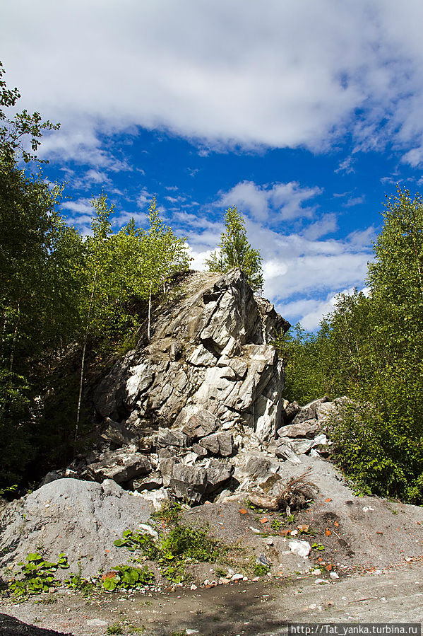 Великолепие мертвого камня Рускеала, Россия