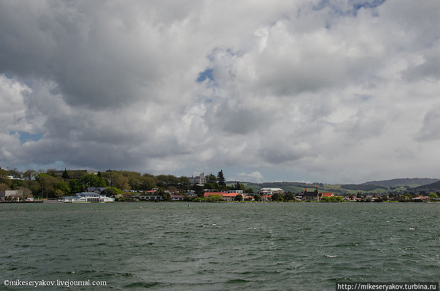 Новая Зеландия. День 6. Озеро Роторуа — Те Пуиа Роторуа, Новая Зеландия