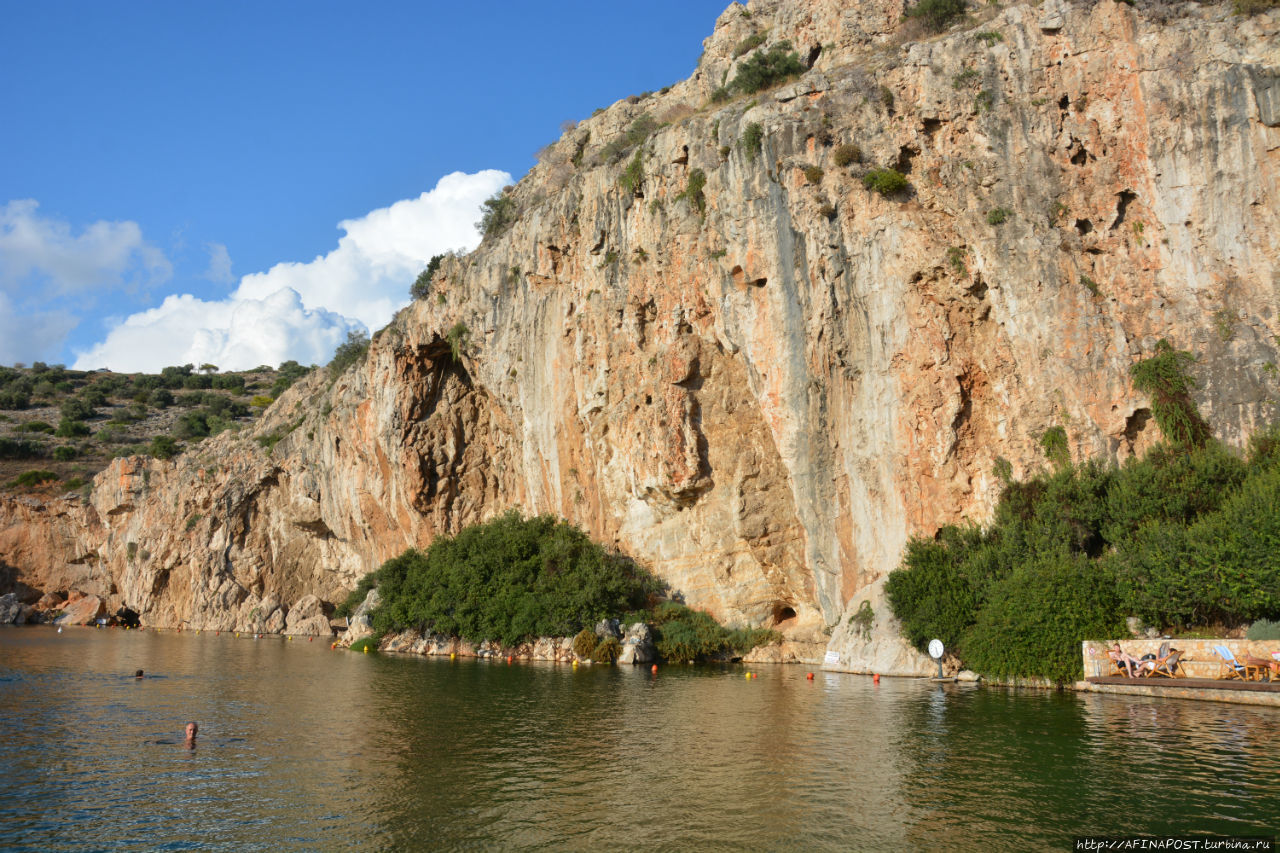 СПА — ужасы озера Вульягмени Аттика, Греция
