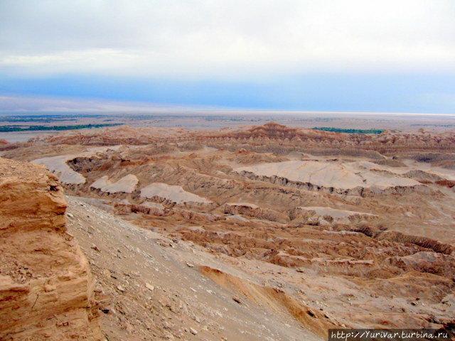 Лунная долина в Чили