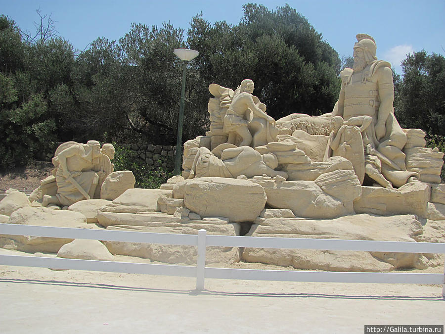 Сказка в песке Тель-Авив, Израиль
