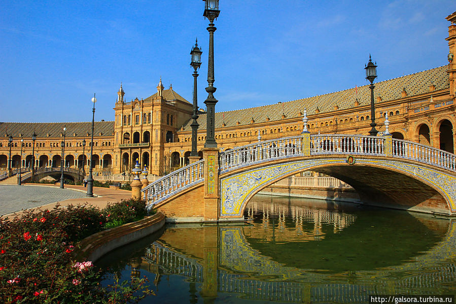 Площадь Испании Севилья, Испания Площадь Испании Севилья, Испания