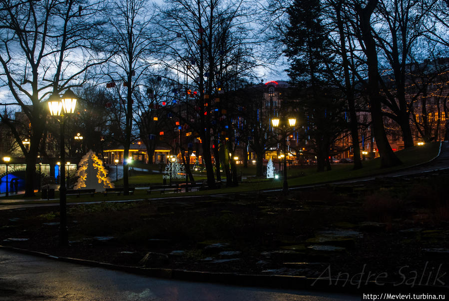 Путь рождествеских елок 2013 Рига, Латвия