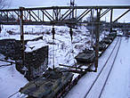 Остовы моста Царскосельской железной дороги