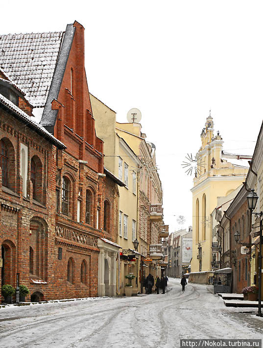 Вильнюс осенью, зимой и весной Вильнюс, Литва
