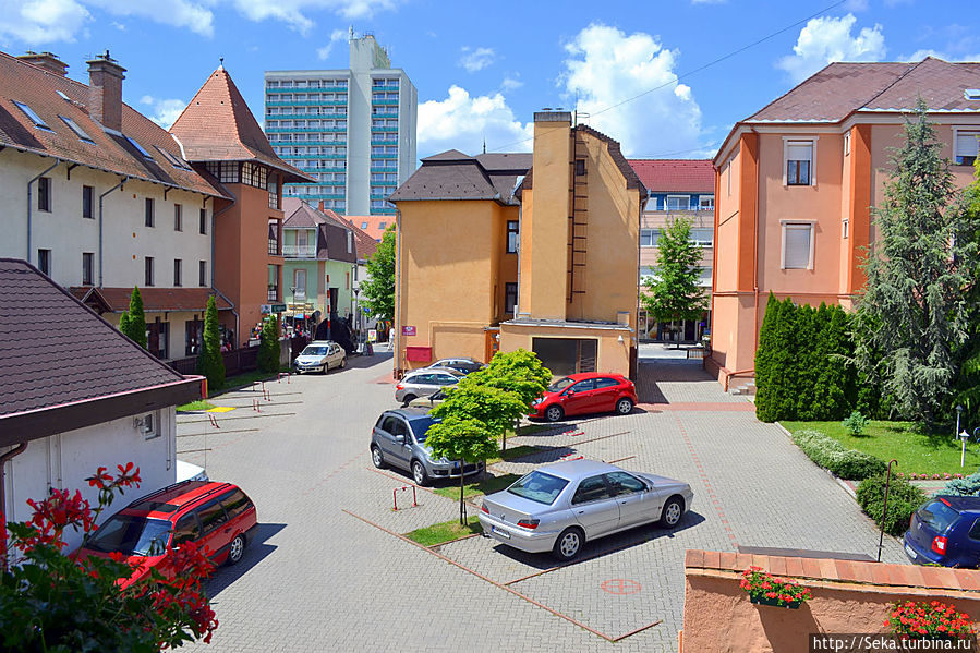 Вид из окна Хевиз, Венгрия