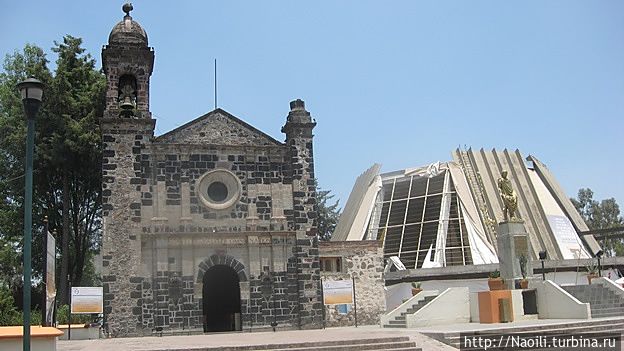 Церковь Серрито , фото из интернет; я не успела сфотографировать проезжая мимо на маршрутке. Куаутитлан, Мексика
