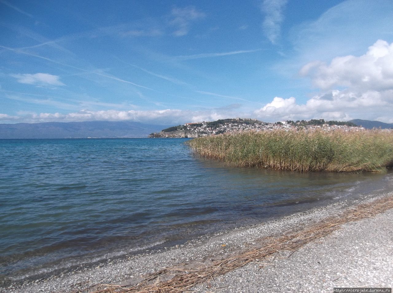 Одно из 16 наиболее почитаемых и чистейших озер Охрид, Северная Македония