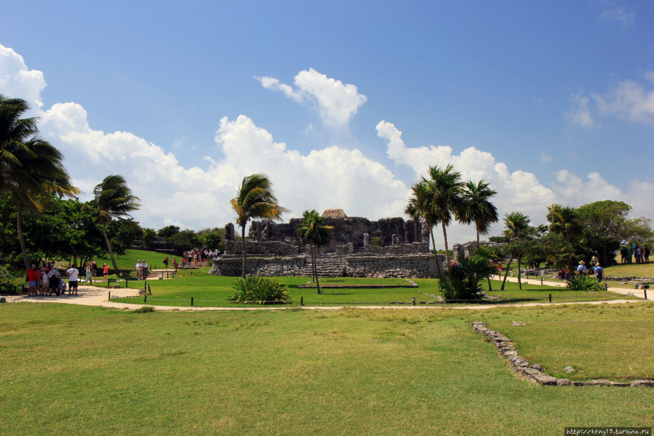 Тулум – курортный городок майя Тулум, Мексика