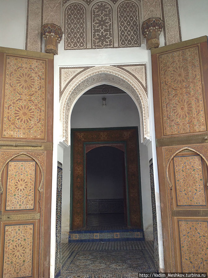 Одной из главных достопримечательностей Марракеша является Дворец Бахия, что в переводе означает — «дворец красавицы». Марракеш, Марокко