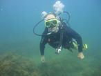 Под водой в Новомихайловском