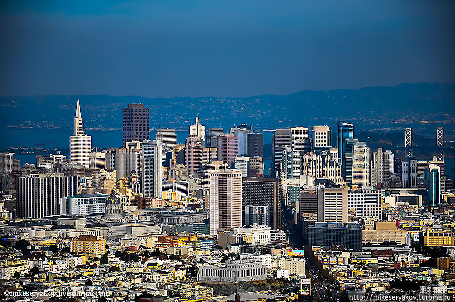 Самый красивый город Америки Сан-Франциско, CША