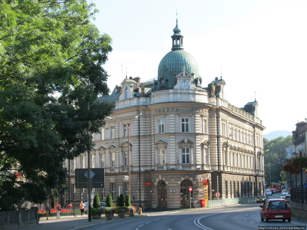 Здание почты в Бельско Бельско-Бяла, Польша