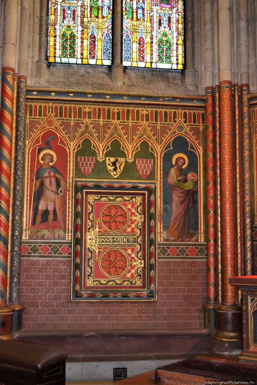Кельнский собор. Часть 11.  Алтари, картины, фрески Кёльн, Германия