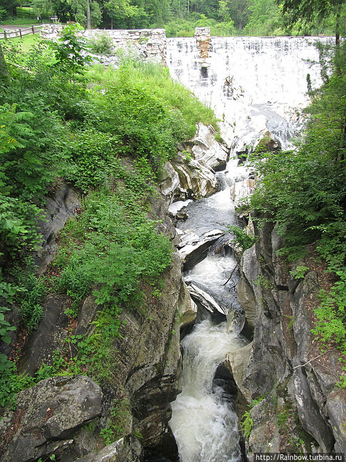 Мраморный водопад Норт-Адамс, CША