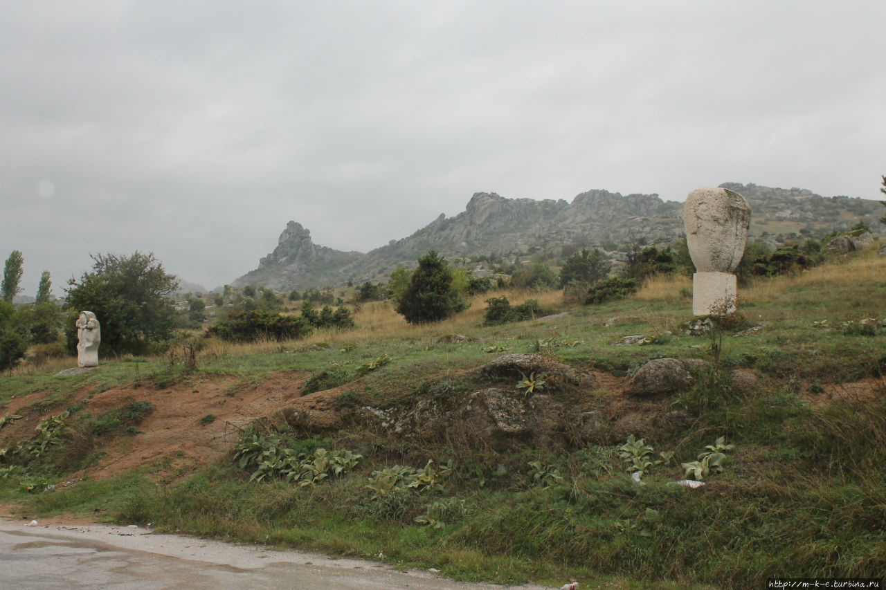 Зарисовки Каменной Бабы Прилеп, Северная Македония