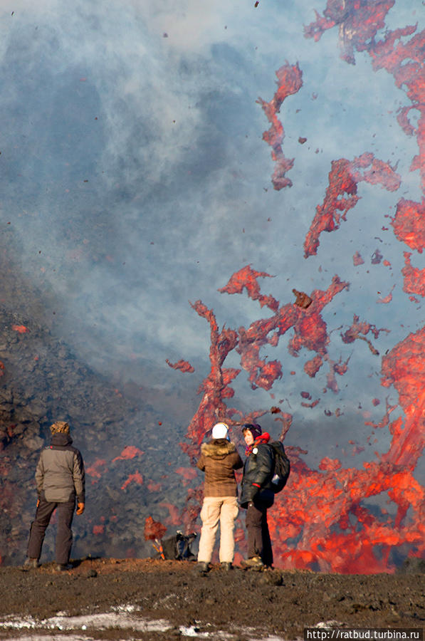 Извержение вулкана Толбачик. Часть 2. Два месяца спустя Толбачинский дол (вулкан Острый Толбачик 3682м), Россия