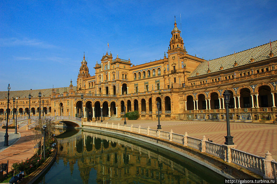 Площадь Испании Севилья, Испания Площадь Испании Севилья, Испания
