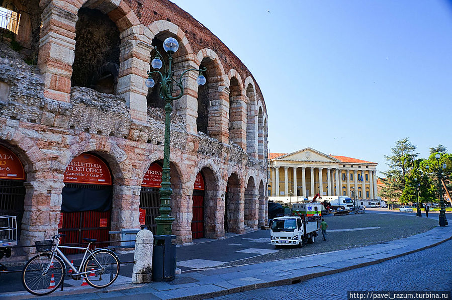 Колизей в Вероне Колизей в Вероне