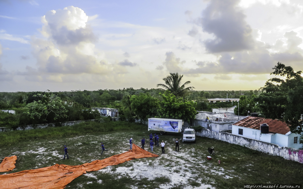 полёты на воздушном шаре в Доминикане