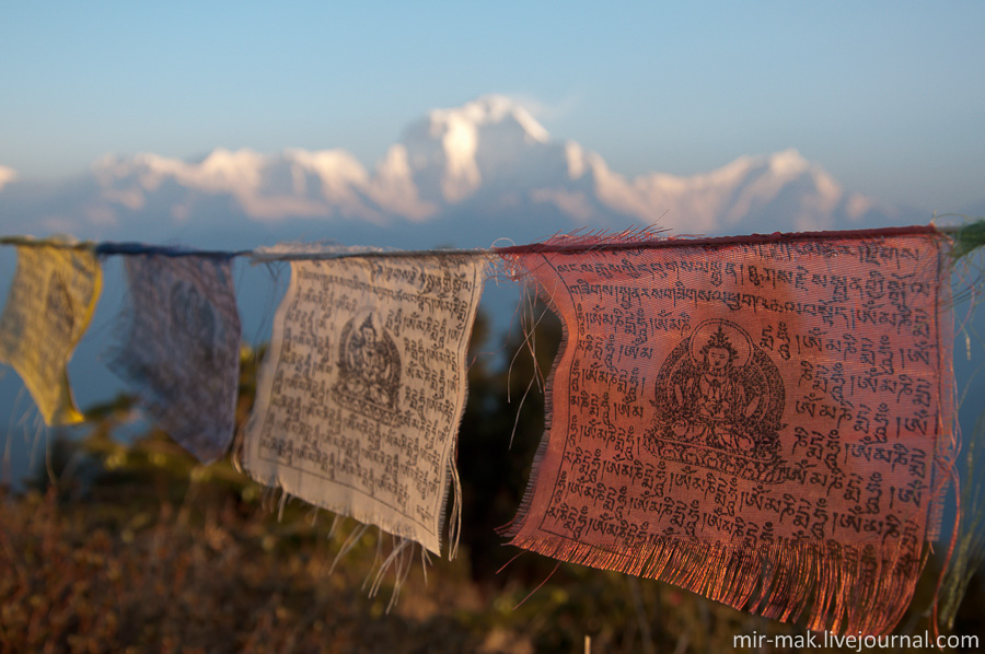 Рассвет над Аннапурной. Трек на Пун Хилл Непал