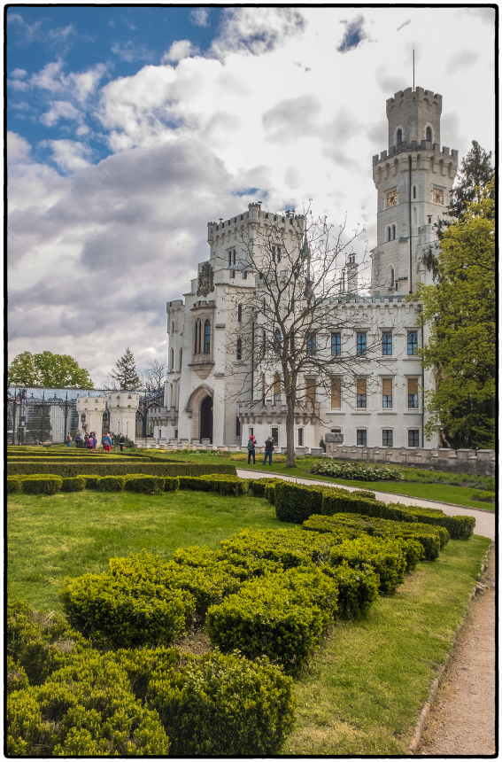 Замок Глубока. Небольшой фотоальбом. Глубока-над-Влтавой, Чехия